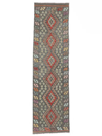 
    Kilim Afghan Old style - Brown - 80 x 289 cm
  