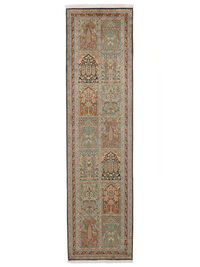 
    Kashmir pure silk - Brown - 82 x 309 cm
  