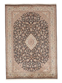 
    Kashmir pure silk - Brown - 170 x 246 cm
  