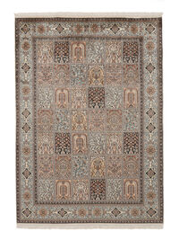 
    Kashmir pure silk - Brown - 155 x 217 cm
  