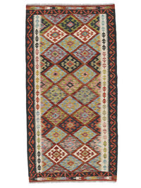
    Kilim Afghan Old style - Brown - 100 x 197 cm
  