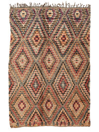 
    Berber Moroccan - Mid Atlas Vintage - Brown - 205 x 300 cm
  