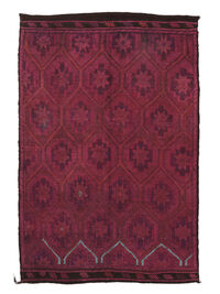 
    Kilim Vintage Turkish - Dark red - 166 x 245 cm
  