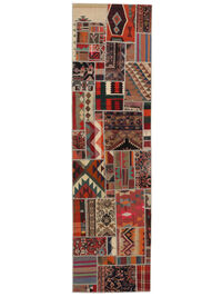 
    Kilim Tekkeh - Dark red - 80 x 300 cm
  