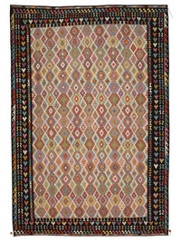 
    Kilim Afghan Old style - Brown - 405 x 570 cm
  