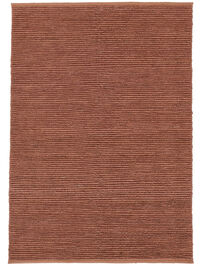 
    Jute Ribbed - Copper red - 160 x 230 cm
  