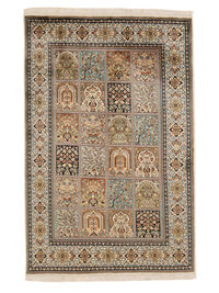 
    Kashmir pure silk - Brown - 124 x 186 cm
  
