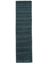 
    Handloom fringes - Dark teal - 80 x 300 cm
  