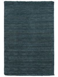
    Handloom fringes - Dark teal - 160 x 230 cm
  