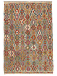 
    Kilim Afghan Old style - Brown - 201 x 302 cm
  