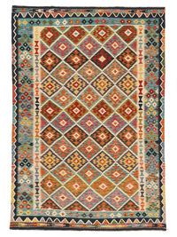 
    Kilim Afghan Old style - Brown - 195 x 292 cm
  