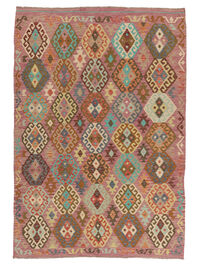 
    Kilim Afghan Old style - Brown - 205 x 297 cm
  