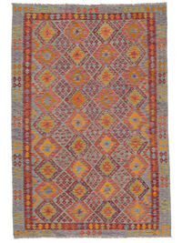 
    Kilim Afghan Old style - Brown - 199 x 295 cm
  