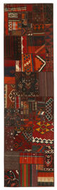 
    Kilim Patchwork - Black - 82 x 303 cm
  