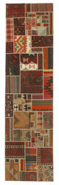 
    Kilim Patchwork - Brown - 82 x 304 cm
  