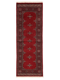
    Pakistan Bokhara 2ply - Dark red - 77 x 212 cm
  