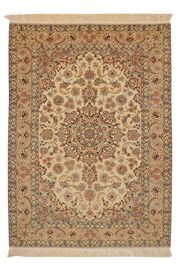 
    Isfahan silk warp - Brown - 116 x 160 cm
  