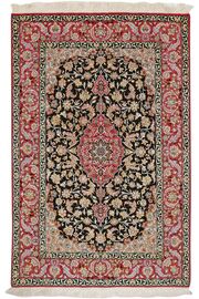 
    Isfahan silk warp - Dark red - 110 x 166 cm
  