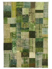 
    Patchwork - Turkiet - Dark green - 200 x 300 cm
  