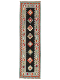 
    Kilim Qashqai - Black - 85 x 305 cm
  