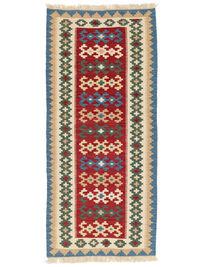 
    Kilim Qashqai - Dark red - 85 x 190 cm
  