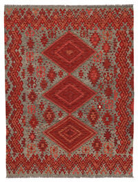 
    Kilim Afghan Old style - Dark red - 185 x 243 cm
  