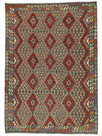 
    Kilim Afghan Old style - Brown - 211 x 296 cm
  