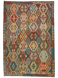 
    Kilim Afghan Old style - Brown - 196 x 297 cm
  