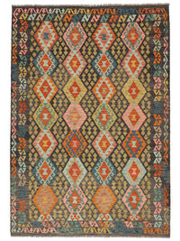 
    Kilim Afghan Old style - Brown - 199 x 286 cm
  