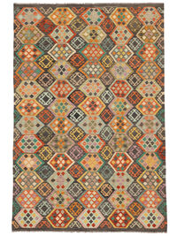 
    Kilim Afghan Old style - Brown - 199 x 301 cm
  