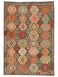 
    Kilim Afghan Old style - Brown - 200 x 292 cm
  