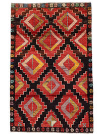 
    Moroccan Berber - Afghanistan - Dark red - 112 x 174 cm
  