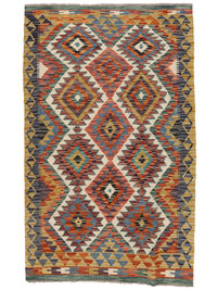 
    Kilim Afghan Old style - Brown - 99 x 158 cm
  