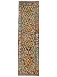 
    Kilim Afghan Old style - Brown - 58 x 203 cm
  