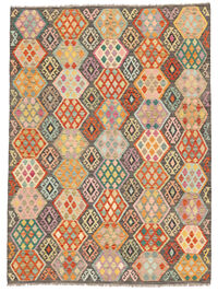 
    Kilim Afghan Old style - Brown - 184 x 249 cm
  