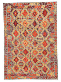 
    Kilim Afghan Old style - Orange - 206 x 291 cm
  