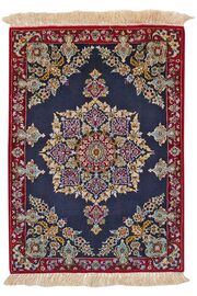 
    Isfahan silk warp - Black - 69 x 96 cm
  