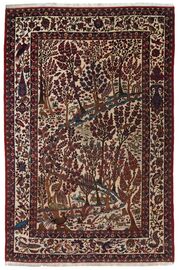 
    Isfahan silk warp - Black - 212 x 322 cm
  