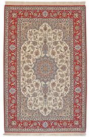 
    Isfahan silk warp - Brown - 132 x 202 cm
  