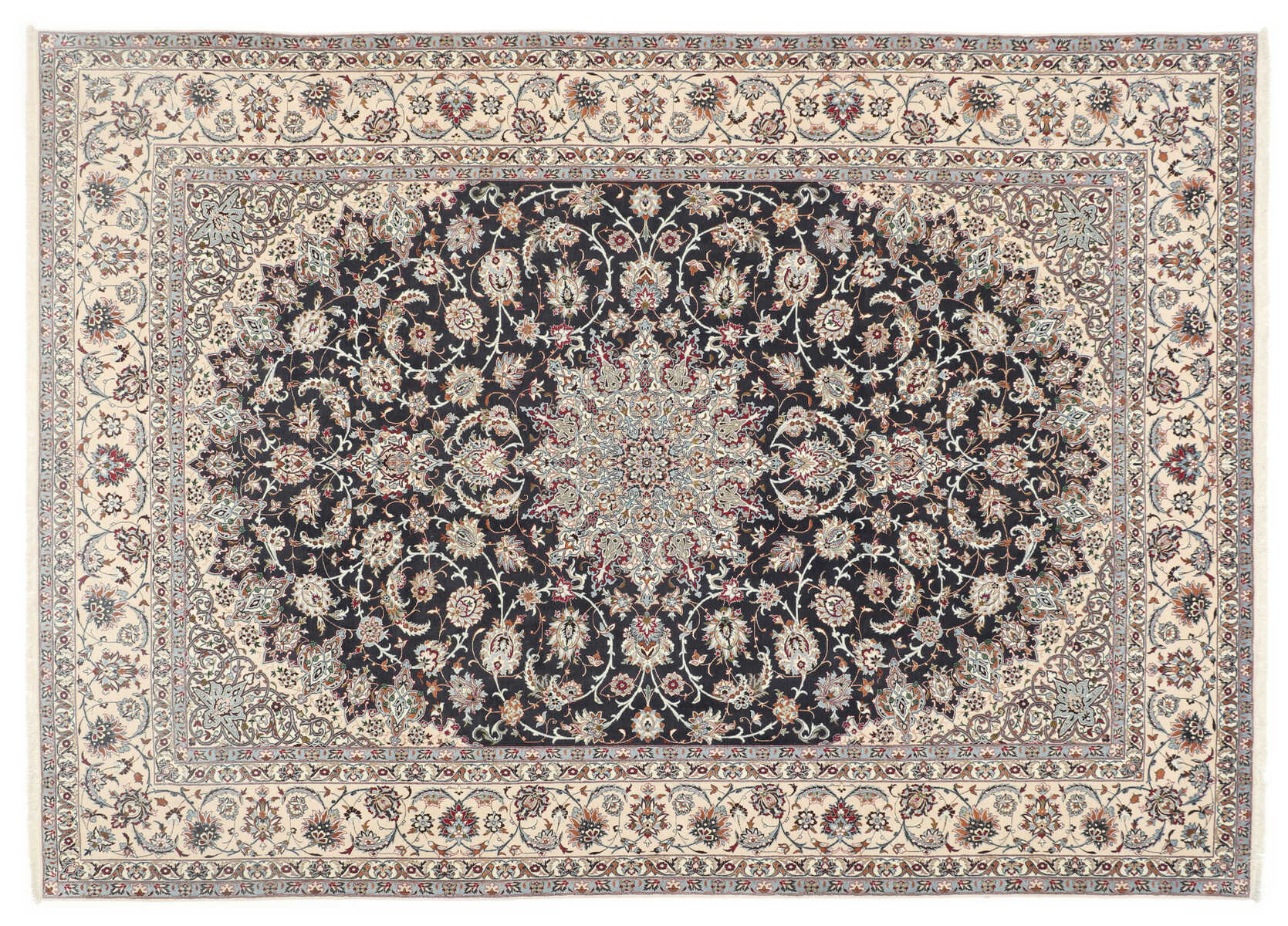 Isfahan silk warp Rug 255x366 CarpetVista