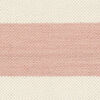 Cotton stripe Tapis - Rose