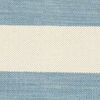 コットン stripe 絨毯 - ライトブルー