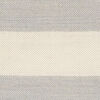 コットン stripe 絨毯 - グレー / オフホワイト