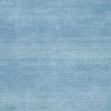 Handloom fringes Teppich - Hellblau