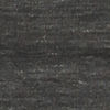 Handloom fringes Rug - Black / Grey