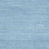 Handloom fringes Alfombra - Azul claro
