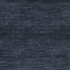ハンドルーム fringes 絨毯 - 紺色の