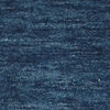 Gabbeh Loom Frame Tapete - Azul escuro