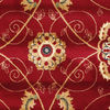 Sarina Rug - Rust red