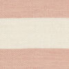 Cotton stripe Alfombra - Rosa